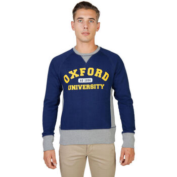 Abbigliamento Uomo Felpe Oxford University - oxford-fleece-raglan Blu