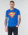 Abbigliamento Uomo T-shirt maniche corte Yurban SUPERMAN LOGO CLASSIC Blu