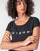 Abbigliamento Donna T-shirt maniche corte Yurban FRIENDS LOGO Nero