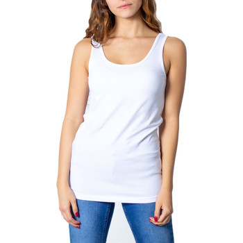 Abbigliamento Donna Top / T-shirt senza maniche Only 15095808 Bianco