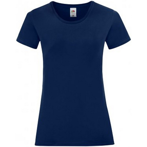 Abbigliamento Donna T-shirts a maniche lunghe Fruit Of The Loom 61432 Blu