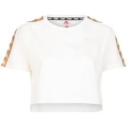 Abbigliamento Donna T-shirt & Polo Kappa T-Shirt 222 Banda Apua Bianco  KAP303WGQ0 AAJ Bianco