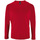 Abbigliamento Uomo T-shirts a maniche lunghe Sols SPORT LSL MEN Rosso