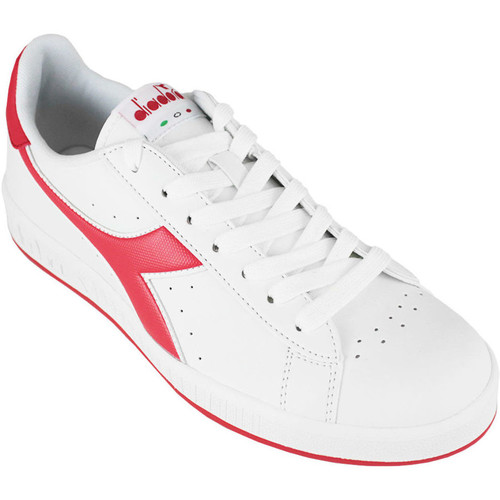 Scarpe Uomo Sneakers Diadora 101.160281 01 C0673 White/Red Rosso