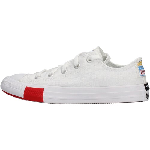 Scarpe Unisex bambino Sneakers Converse 366993C Bianco