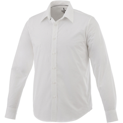 Abbigliamento Uomo Camicie maniche lunghe Elevate PF1841 Bianco