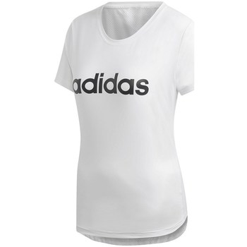 Abbigliamento Donna T-shirt maniche corte adidas Originals D2M Logo Tee Bianco