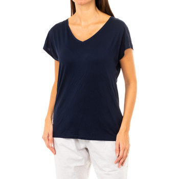 Abbigliamento Donna T-shirt maniche corte Tommy Hilfiger 1487904682-416 Blu