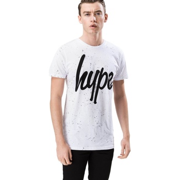 Abbigliamento Uomo T-shirts a maniche lunghe Hype  Bianco