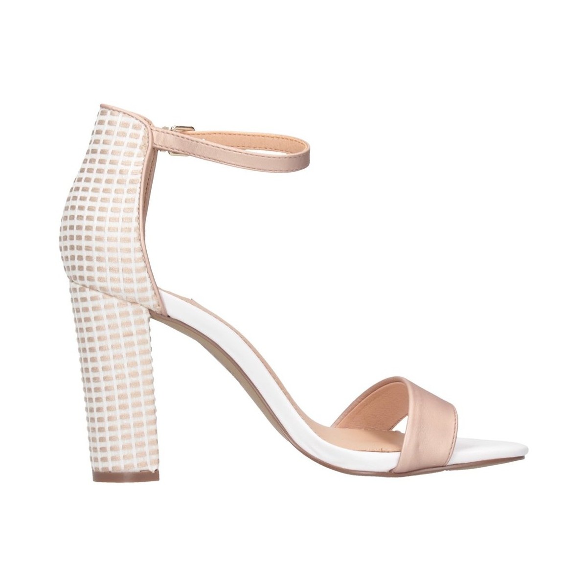 Scarpe Donna Sandali Exé Shoes Exe' LIDIA-360 Sandalo Donna Nude/bianco Multicolore