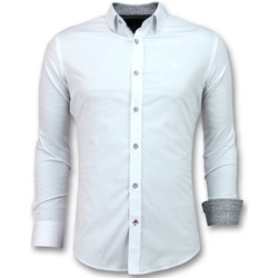 Abbigliamento Uomo Camicie maniche lunghe Tony Backer 102433512 Bianco
