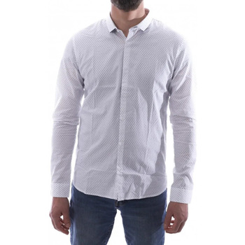 Abbigliamento Uomo Camicie maniche lunghe Teddy Smith 10713562D Bianco