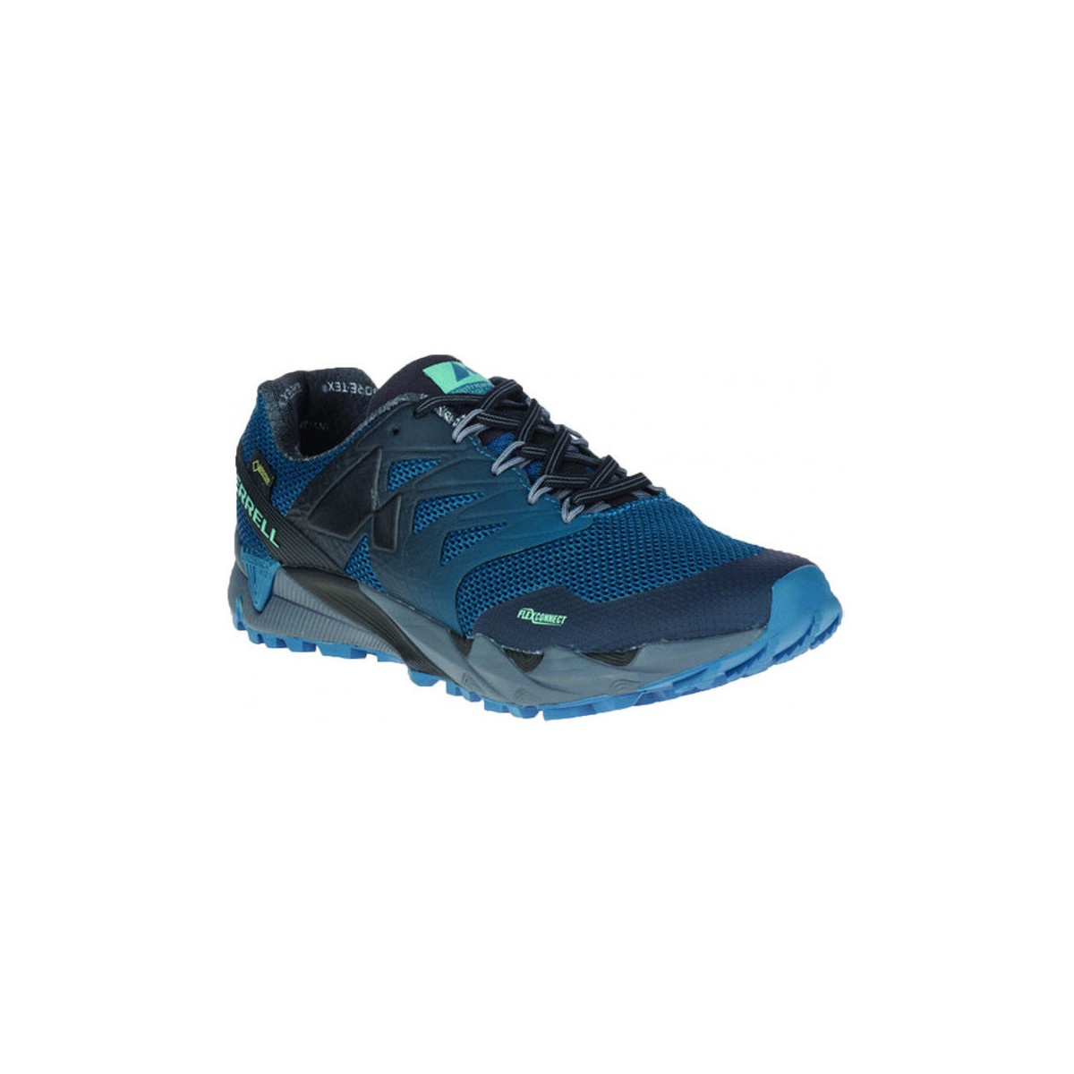 Scarpe Uomo Sneakers Merrell AGILITY PEAK FLEX 2 GTX Blu