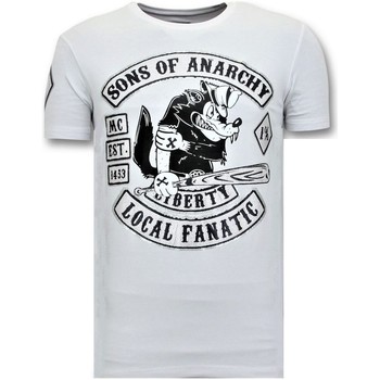 Abbigliamento Uomo T-shirt maniche corte Local Fanatic 106310080 Bianco