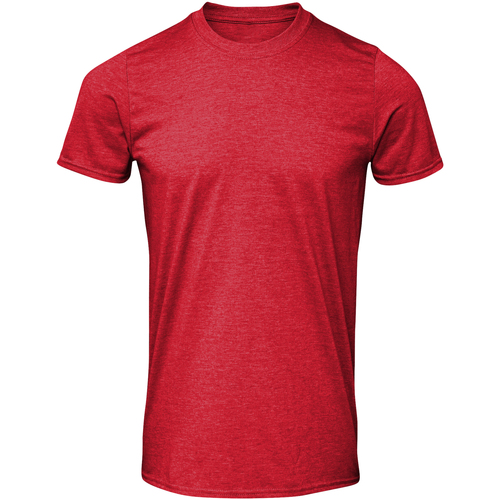 Abbigliamento Uomo T-shirts a maniche lunghe Gildan Soft Style Rosso