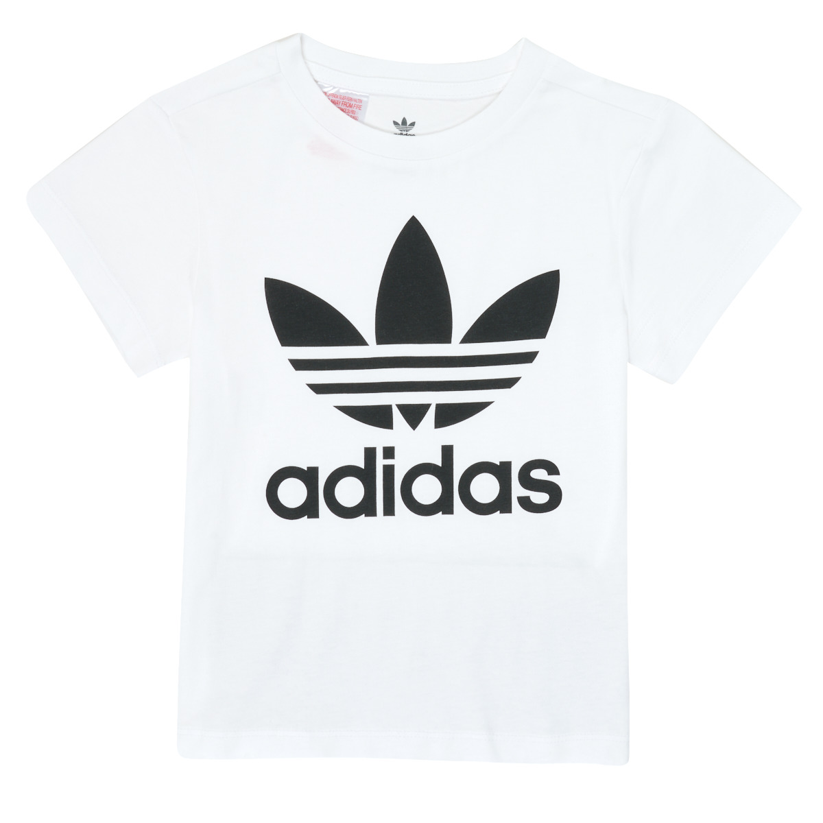 Abbigliamento Unisex bambino T-shirt maniche corte adidas Originals TREFOIL TEE Bianco