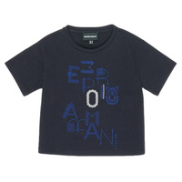Abbigliamento Bambina T-shirt maniche corte Emporio Armani 6H3T7R-2J4CZ-0926 Marine