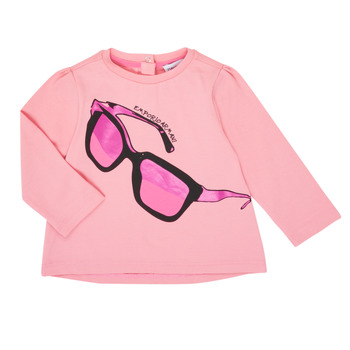Abbigliamento Bambina T-shirts a maniche lunghe Emporio Armani 6HET02-3J2IZ-0315 Rosa