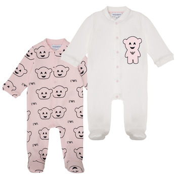Abbigliamento Bambina Pigiami / camicie da notte Emporio Armani 6HHV06-4J3IZ-F308 Rosa