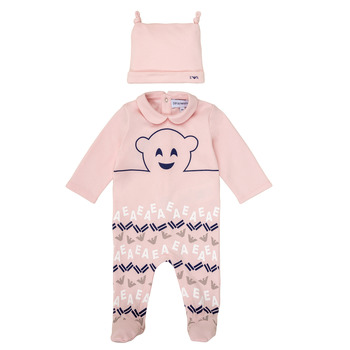 Abbigliamento Bambina Pigiami / camicie da notte Emporio Armani 6HHV08-4J3IZ-0355 Rosa