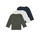 Abbigliamento Bambino T-shirts a maniche lunghe Emporio Armani 6HHD21-4J09Z-0564 Multicolore