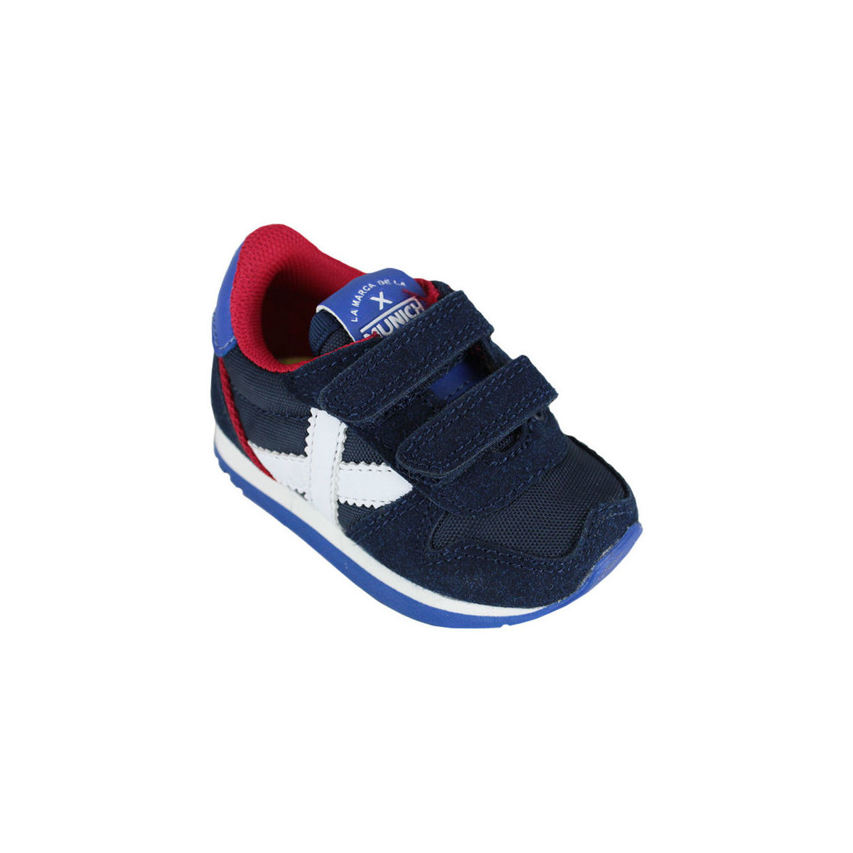 Scarpe Unisex bambino Sneakers Munich Baby massana vco Blu
