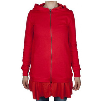 Abbigliamento Donna T-shirt & Polo Only SASH Felpa donna cappuccio Rosso