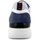Scarpe Uomo Sneakers Exton Sneaker Uomo in Camoscio e Tessuto-Plantare Estraibile-265 Blu