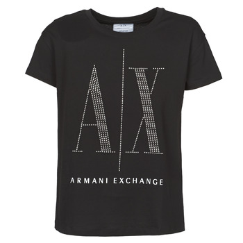 Abbigliamento Donna T-shirt maniche corte Armani Exchange 8NYTDX Nero