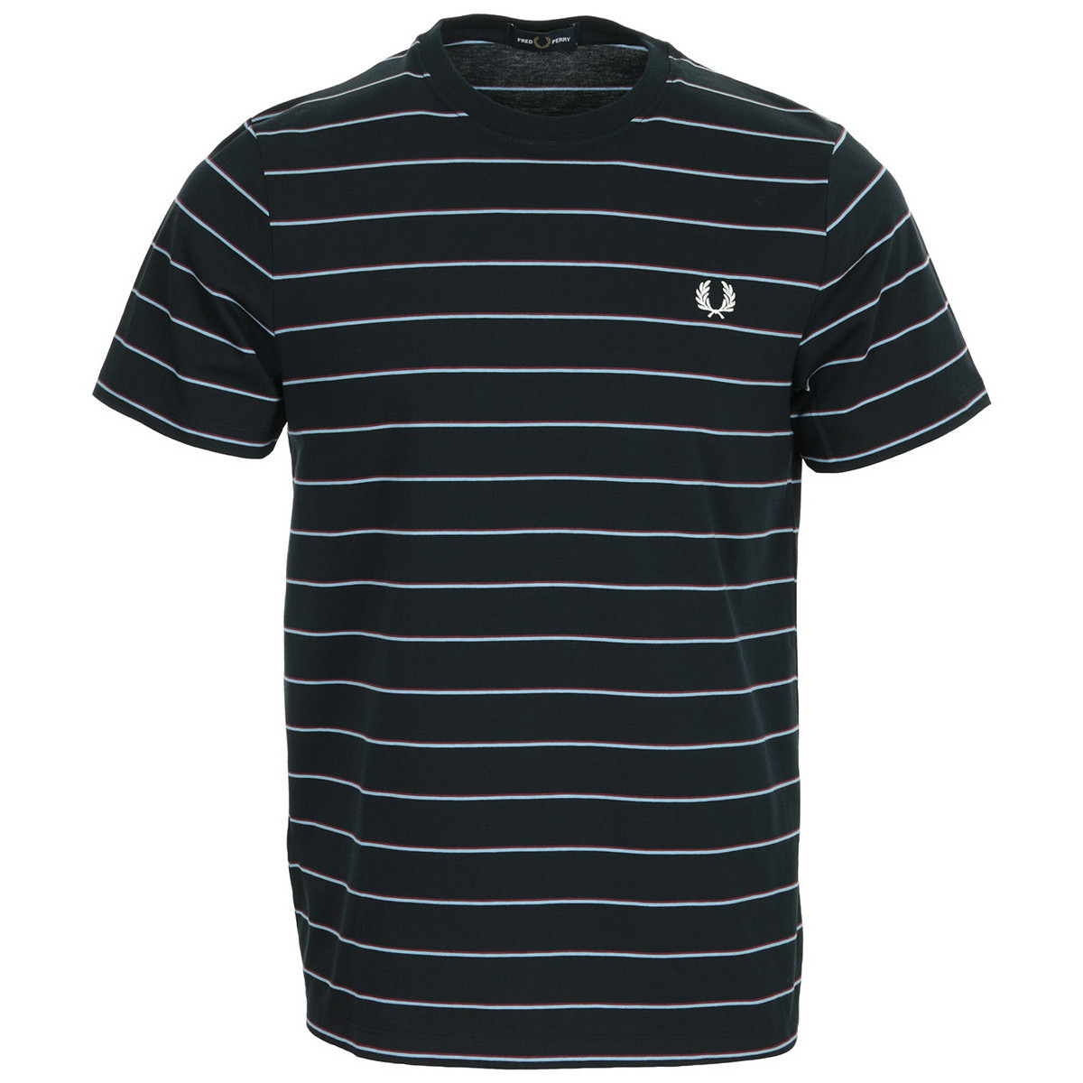 Abbigliamento Uomo T-shirt maniche corte Fred Perry Fine Stripe T-shirt Blu