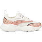 Scale runner-stud white/pink