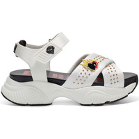 Scarpe Donna Sneakers Ed Hardy - Flaming sandal white Bianco