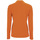 Abbigliamento Donna Polo maniche lunghe Sols PERFECT LSL COLORS WOMEN Arancio