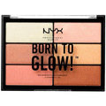 Image of Illuminanti Nyx Professional Make Up Born To Glow! Highlighting Palette 6 X 4 8 Gr