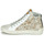 Scarpe Donna Sneakers alte Meline NK5050 Beige / Leopard