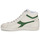 Scarpe Sneakers alte Diadora GAME L HIGH WAXED Bianco / Verde