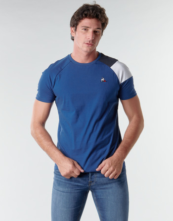 Abbigliamento Uomo T-shirt maniche corte Le Coq Sportif ESS TEE SS N°10 M Blu