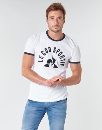 Abbigliamento Uomo T-shirt maniche corte Le Coq Sportif ESS TEE SS N°3 M Bianco