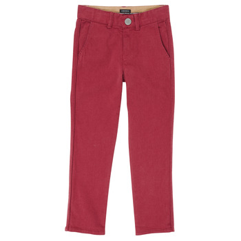 Abbigliamento Bambino Pantaloni 5 tasche Ikks XR22093J Rosso