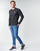 Abbigliamento Uomo T-shirts a maniche lunghe Emporio Armani EA7 TRAIN CORE ID M TEE LS ST Nero / Logo / Bianco