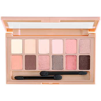 Bellezza Donna Ombretti & primer Maybelline New York The Blushed Nudes Eye Shadow Palette 01 