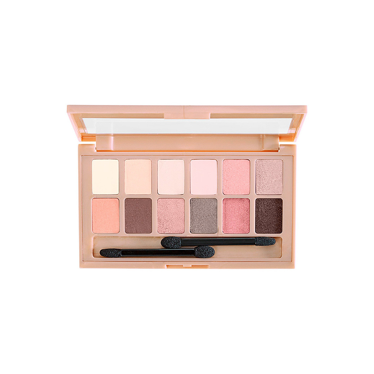 Bellezza Donna Ombretti & primer Maybelline New York The Blushed Nudes Eye Shadow Palette 01 