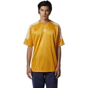 Abbigliamento Uomo T-shirt maniche corte adidas Originals Originals Jacquard 3 Stripes Tshirt Giallo