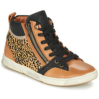 Scarpe Donna Sneakers alte Pataugas JULIA/PO F4F Cognac / Leopard