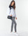 Abbigliamento Donna Jeans slim Karl Lagerfeld SKINNY DENIMS W/ CHAIN Grigio