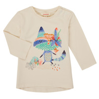 Abbigliamento Bambina T-shirts a maniche lunghe Catimini CR10053-12 Bianco