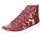 Scarpe Uomo Sneakers alte Made In Italia Sneakers alta scarpe bale uomo sportivo  vera pell Rosso
