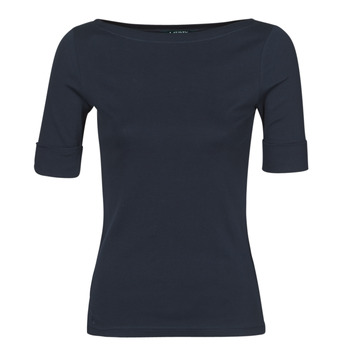 Abbigliamento Donna T-shirts a maniche lunghe Lauren Ralph Lauren JUDY Marine