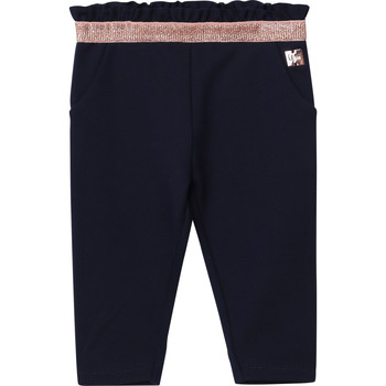 Abbigliamento Bambina Pantaloni 5 tasche Carrément Beau Y94194 Blu