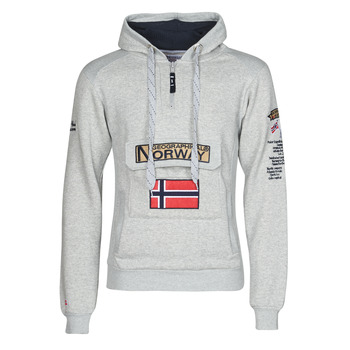 Abbigliamento Uomo Felpe Geographical Norway GYMCLASS Grigio / Melange